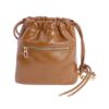 Bolso bandolera Don Algodon mujer camel trasera Bolso bandolera Don Algodon mujer camel trasera