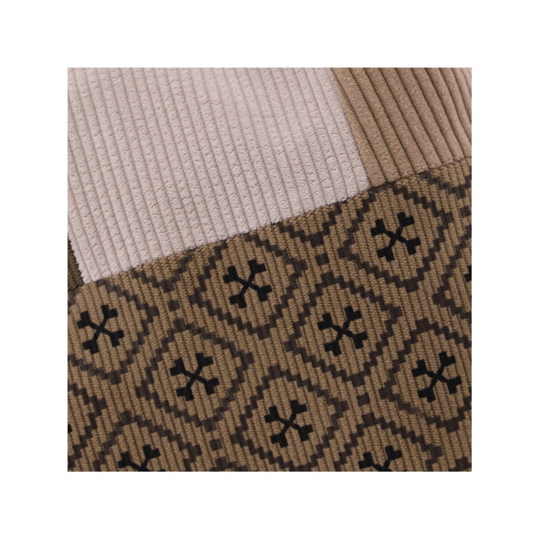 Bolso boho mujer Amichi en tonos tostados detalle de texturas Bolso boho mujer Amichi en tonos tostados detalle de texturas