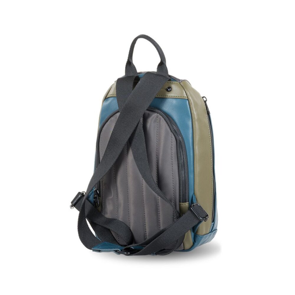 Mochila antirrobo Ventis multicolor gris trasera