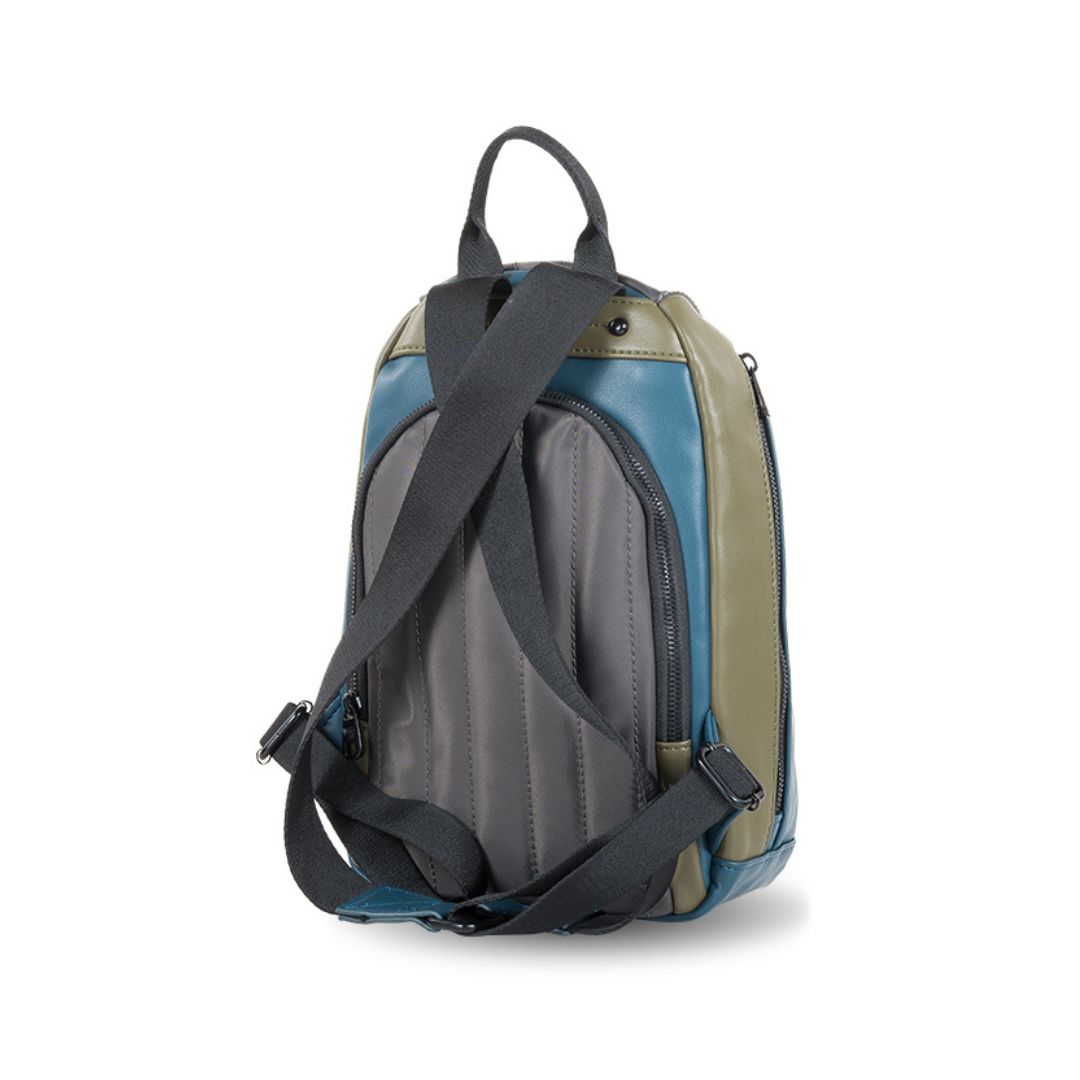 Mochila antirrobo Ventis multicolor gris trasera Mochila antirrobo Ventis multicolor gris trasera