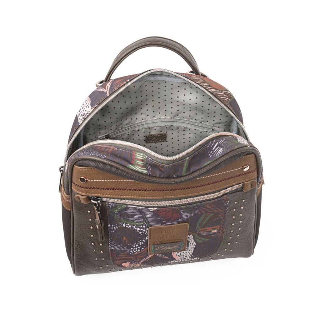 Mochila multiposición Skpat mujer detalle de bolsillo interior