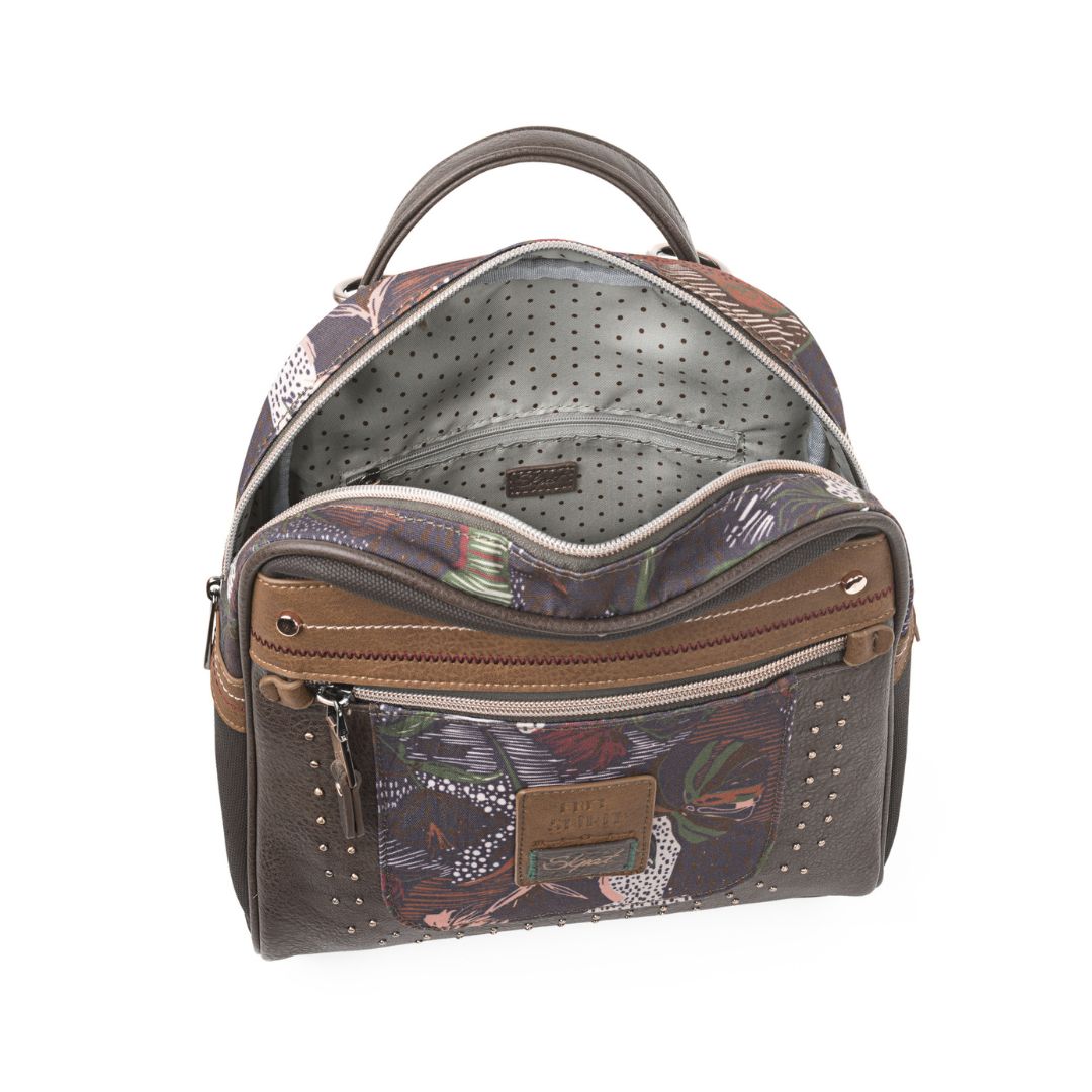 Mochila multiposición Skpat mujer detalle de bolsillo interior Mochila multiposición Skpat mujer detalle de bolsillo interior