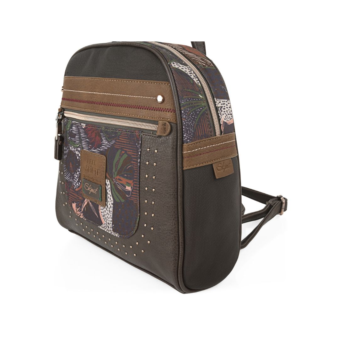Mochila multiposición Skpat mujer lateral Mochila multiposición Skpat mujer lateral