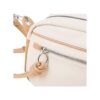 Bolso bandolera camel Matties detalle de cremallera Bolso bandolera camel Matties detalle de cremallera