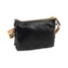 Bolso bandolera triple compartimento Matties negro frontal Bolso bandolera triple compartimento Matties negro frontal