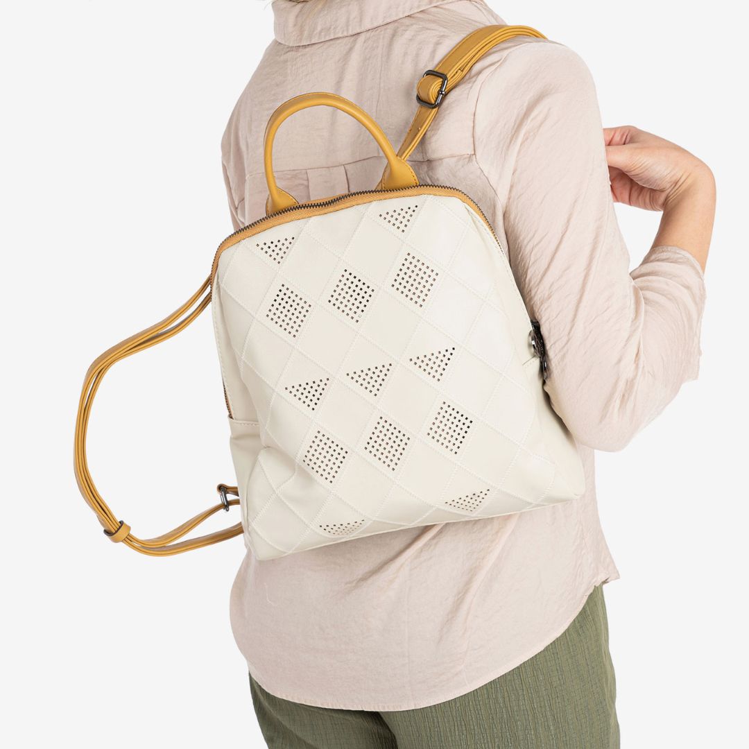 Mochila para mujer Matties beige probado Mochila para mujer Matties beige probado