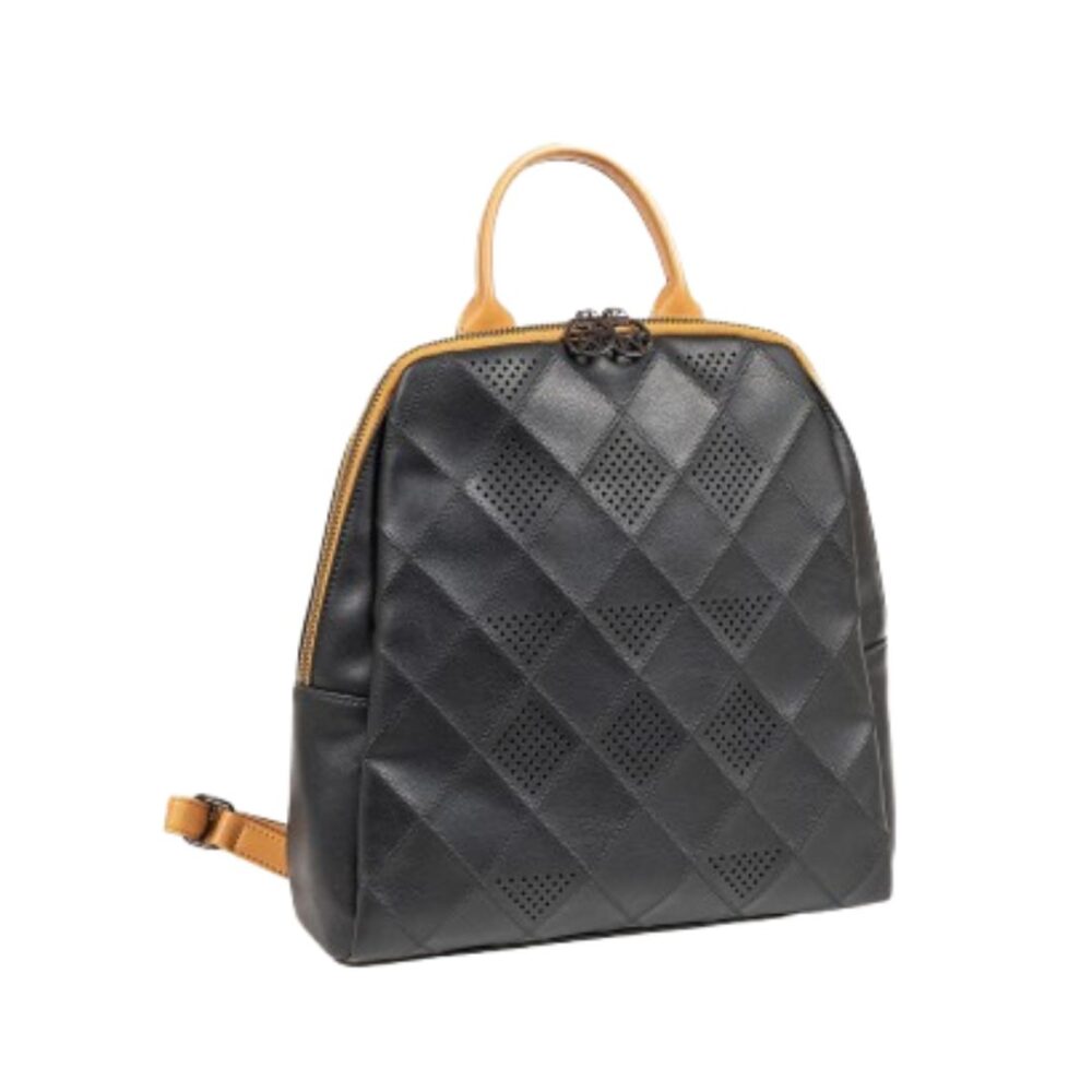 Mochila para mujer Matties negra frontal