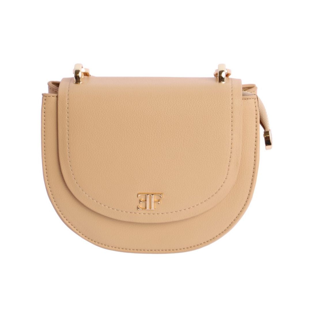 Bolso bandolera camel frontal Bolso bandolera camel frontal