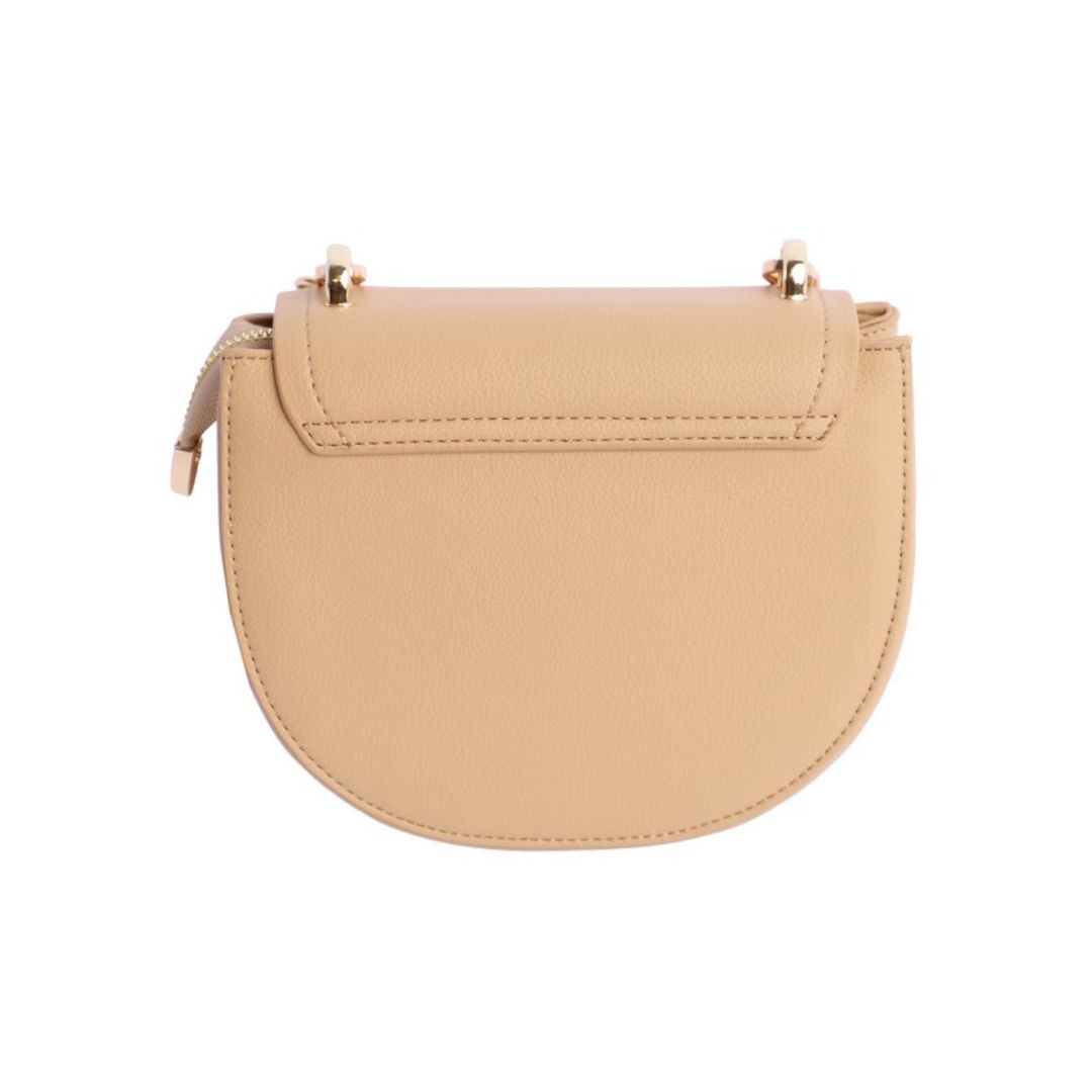 Bolso bandolera camel trasera