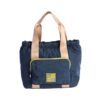 Bolso de mano Amichi azul frontal