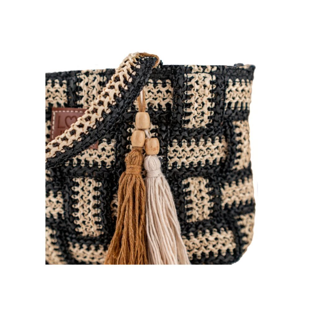 Bolso de mano Lois detalle de borla