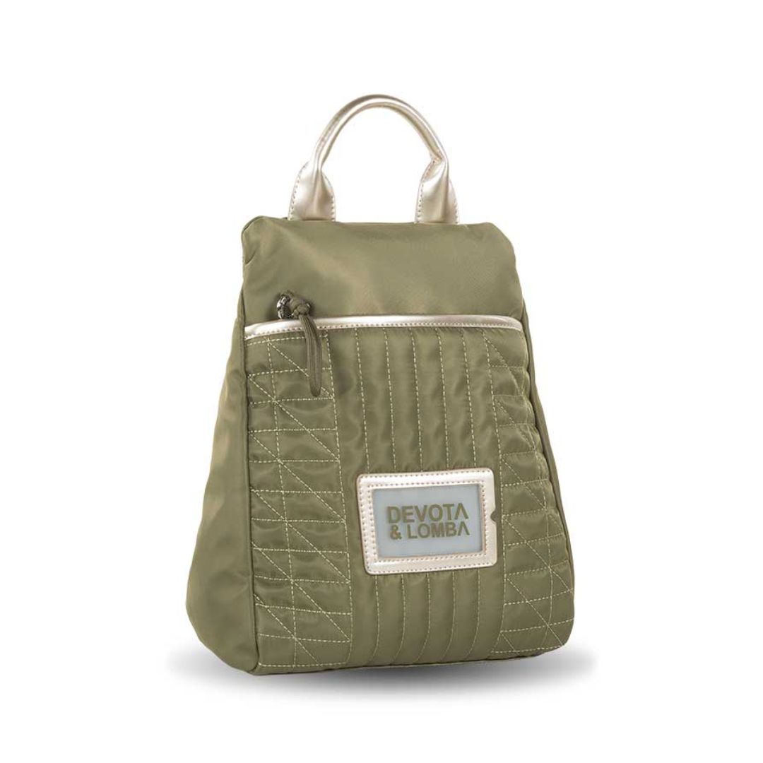 Mochila Devota y Lomba antirrobo kaki lateral Mochila Devota y Lomba antirrobo kaki lateral