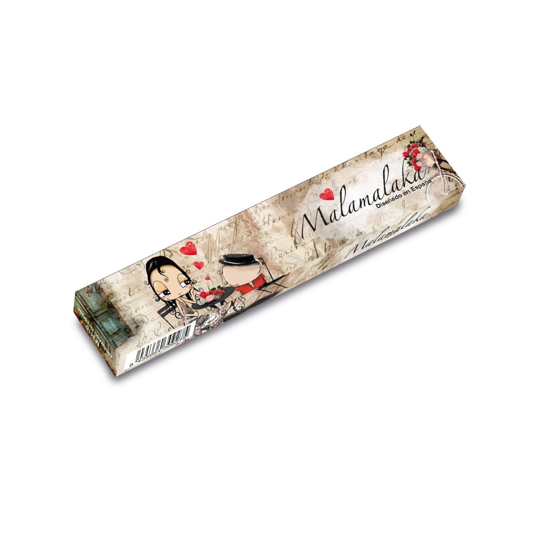 Abanico Malamalaka cena detalle de caja