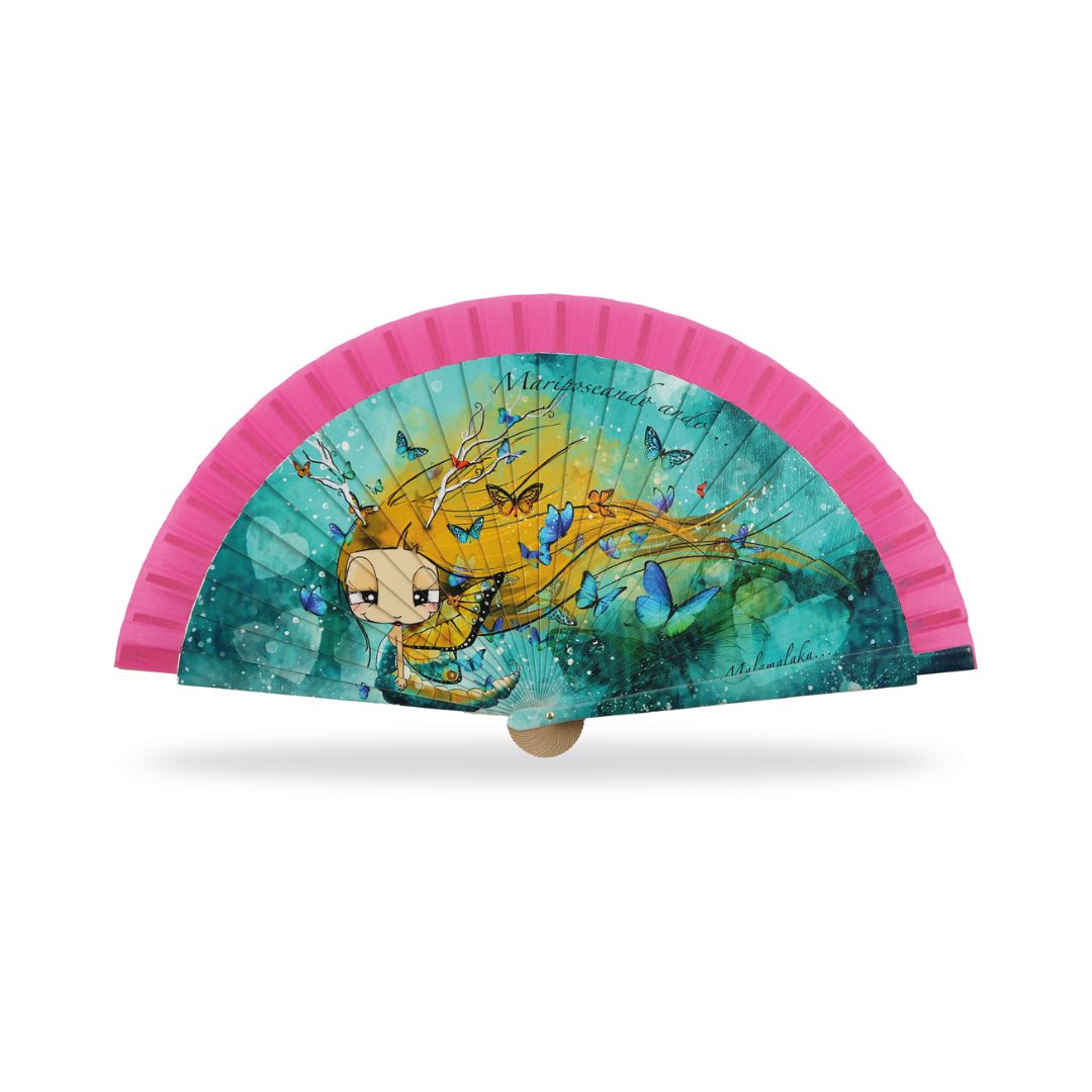 Abanico Malamalaka mariposa