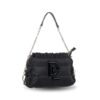 Bolso de nylon Devota y Lomba negro lateral