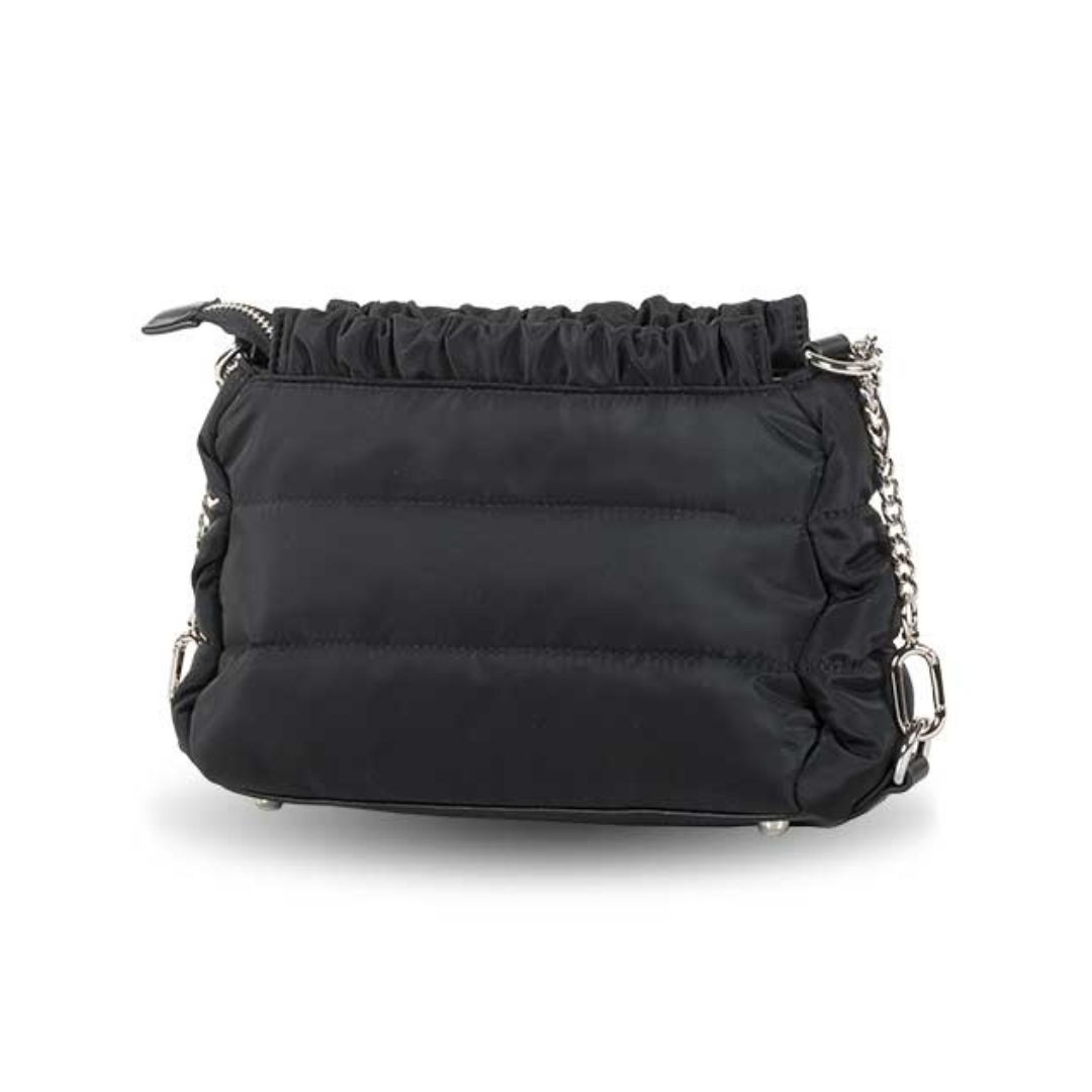 Bolso de nylon Devota y Lomba negro trasera