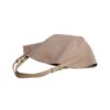 Bolso shopper beige grande detalle de asas