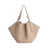 Bolso shopper beige grande trasera