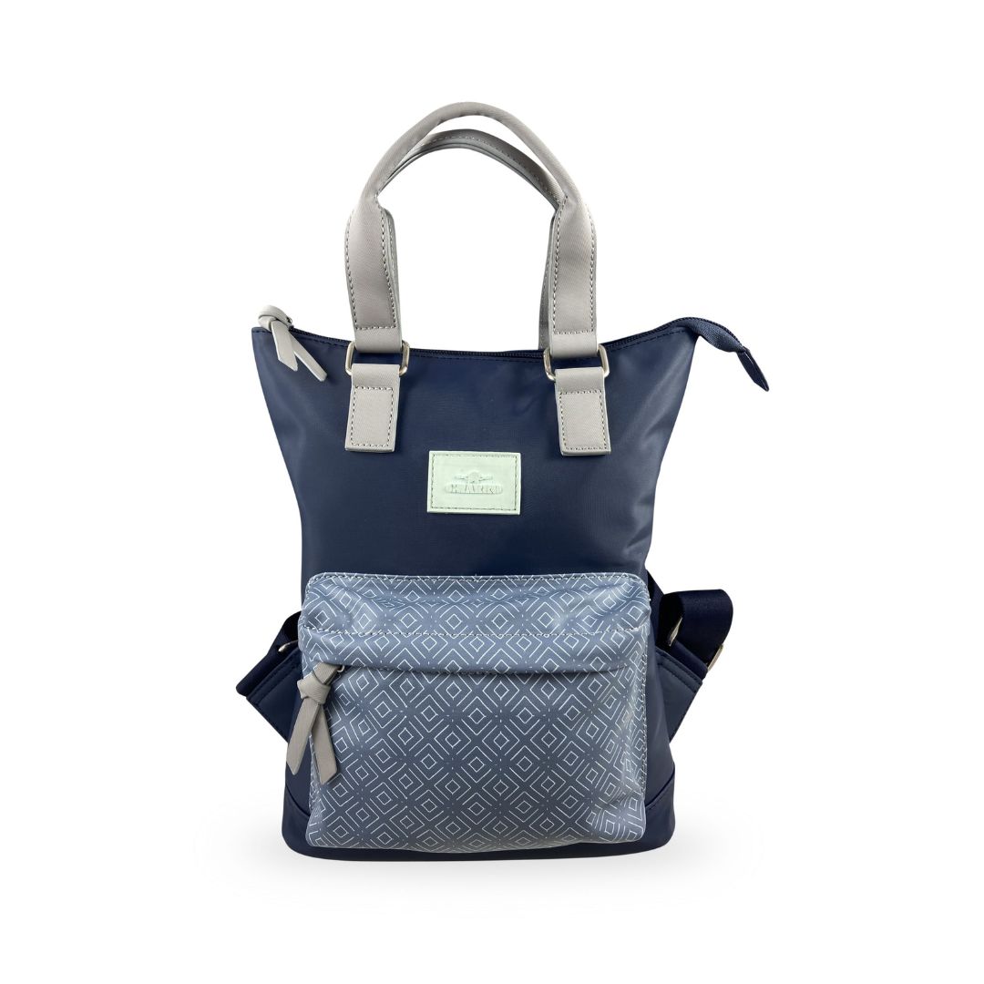 Mochila plana azul Mochila plana azul
