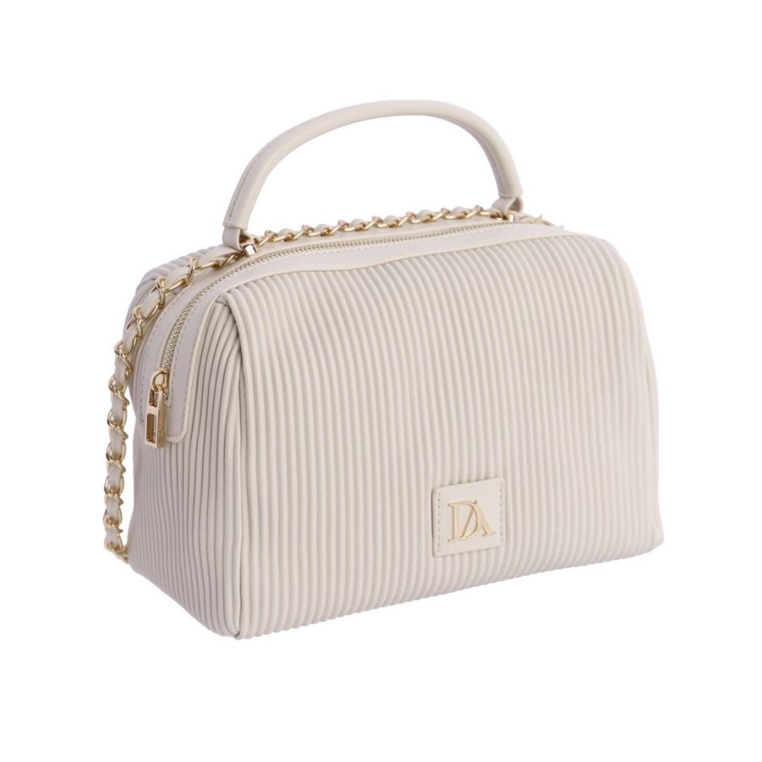 Bolso Don Algodon plisado lateral