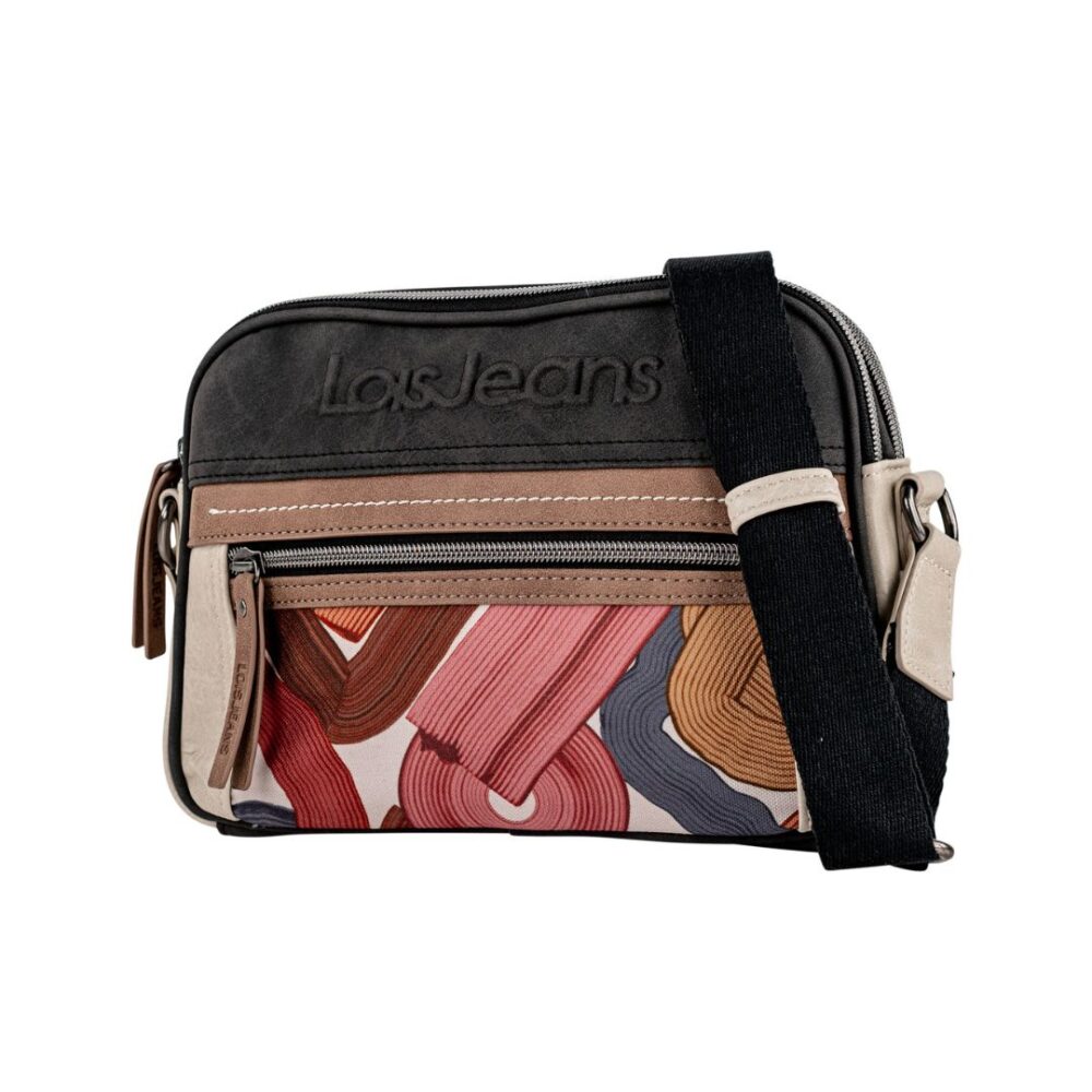 Bolso bandolera Lois compartimento doble detalle de correa