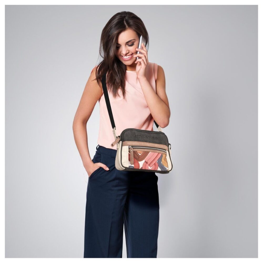 Bolso bandolera Lois compartimento doble probado