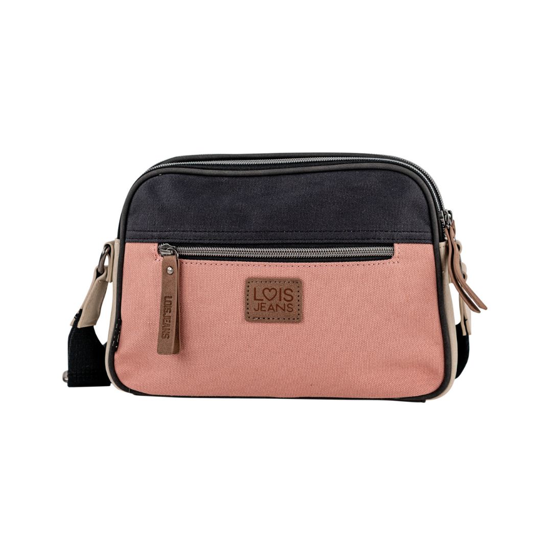 Bolso bandolera Lois compartimento doble trasera Bolso bandolera Lois compartimento doble trasera