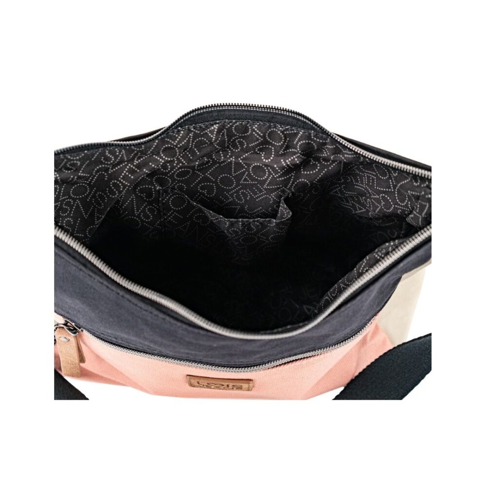 Bolso bandolera Lois multicolor detalle interior