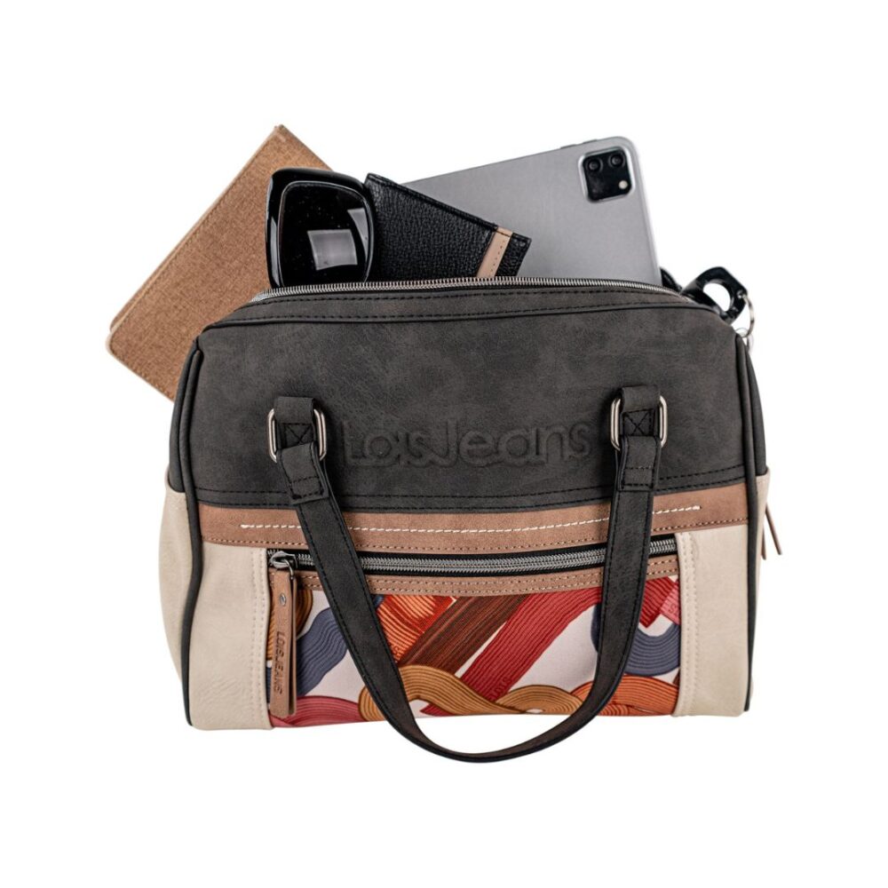 Bolso de mano multicolor Lois capacidad