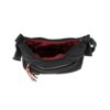 Bolso bandolera Skpat acolchado negro frontal