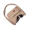 Bolso bandolera skpat acolchado beige capacidad