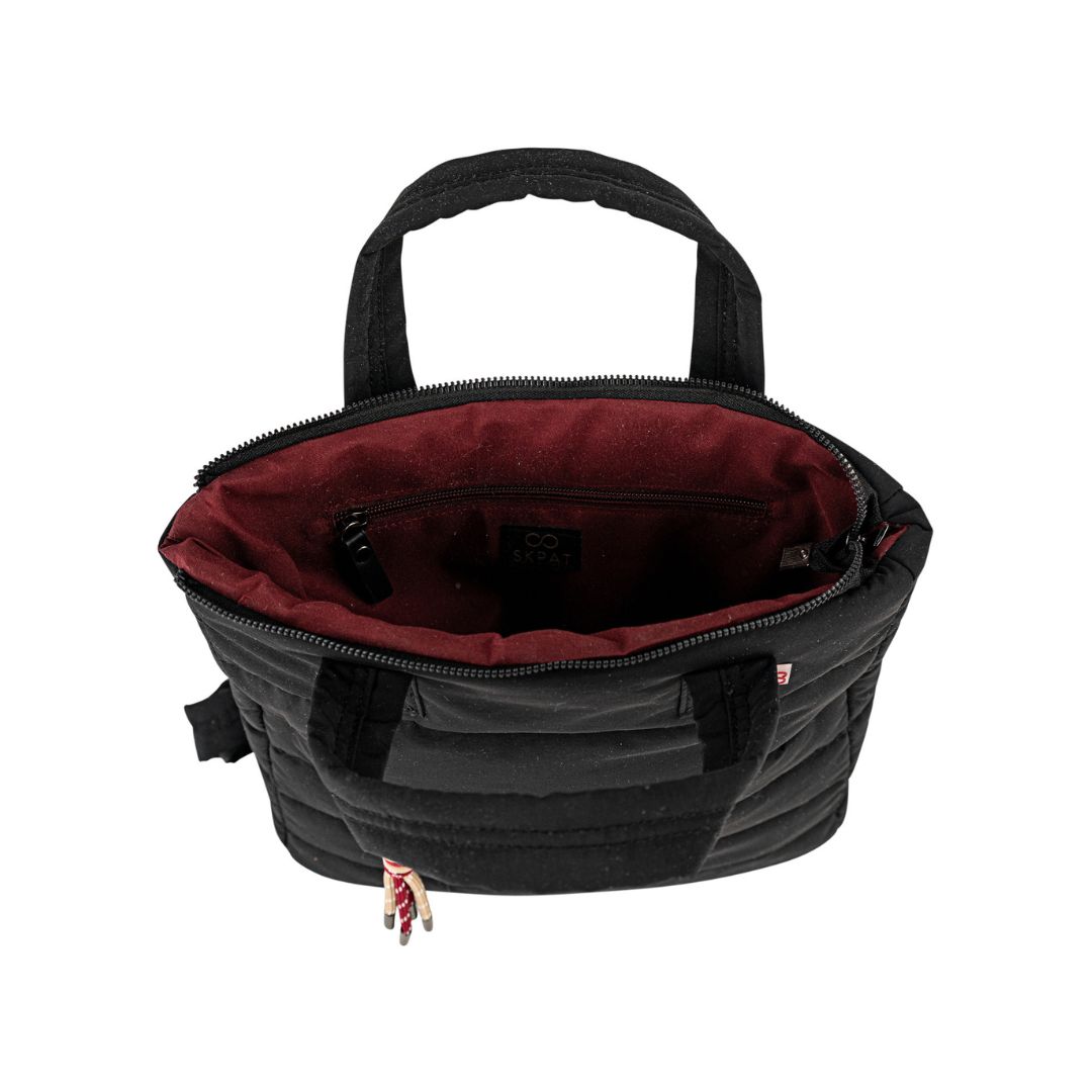 Mochila acolchada Skpat negro interior Mochila acolchada Skpat negro interior